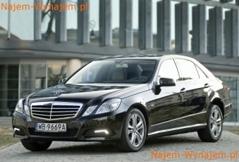 Mercedes E-Class Avantgarde z kierowcą