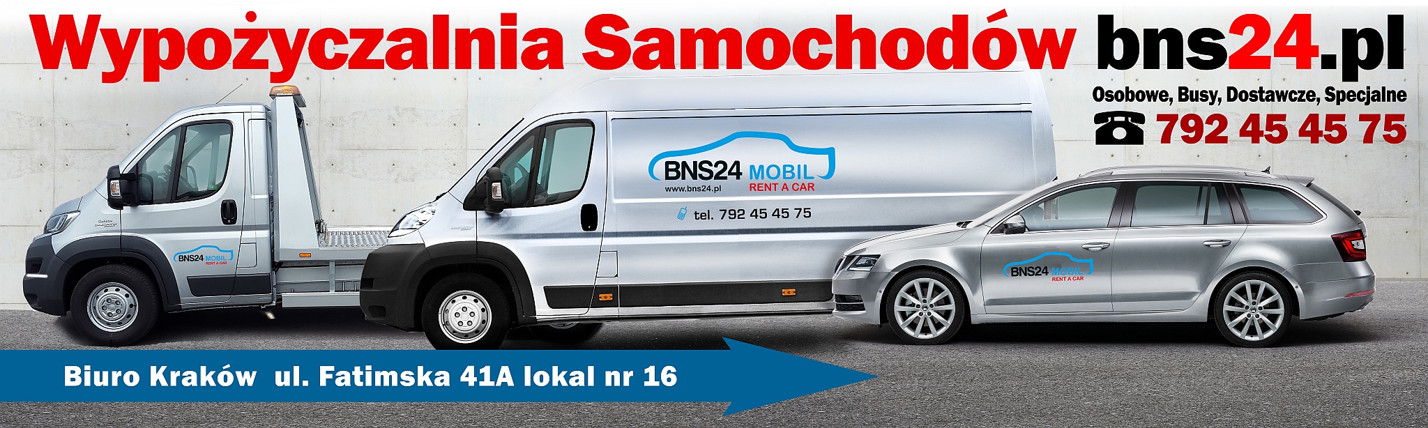 Logo BNS24mobil Wypożyczalnia samochodów