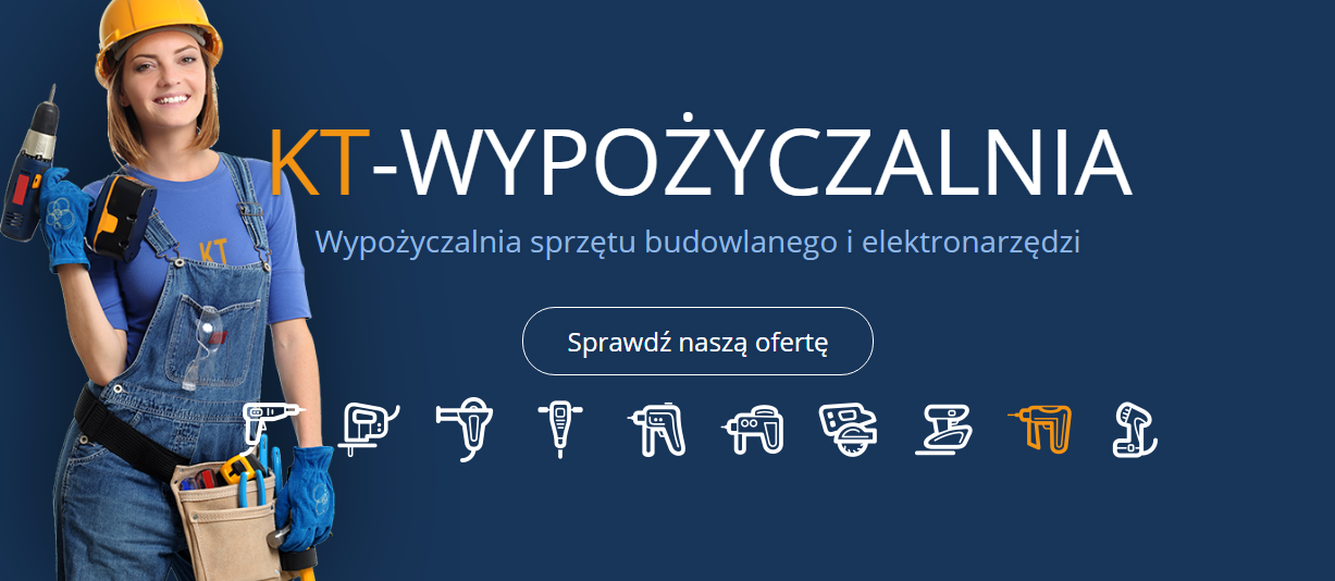 Logo Wypożyczalnia sprzętu budowlanego i elektronarzędzi