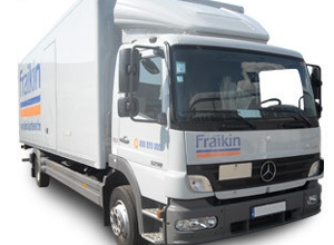 Mercedes-Benz Atego 1218L - Kontener - 18 Palet