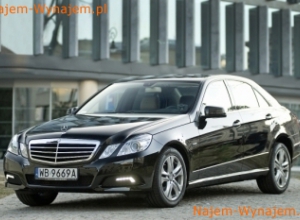 Mercedes E-Class Avantgarde z kierowcą