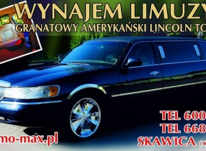 WYNAJEM LIMUZYNY 7-METROWY LINCOLN LIMO-MAX