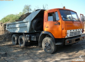 wynajem Wywrotka Kamaz 6x4