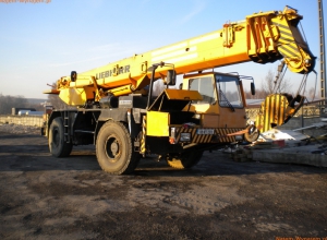 DŹWIG ŻURAW Liebherr LTM 1035 KIELCE