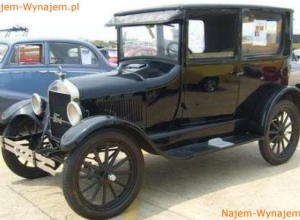 Samochód do ślubu Ford model T z 1924r