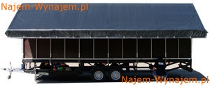 WYNAJEM SCENY MOBILNEJ  7,5 x 6 m