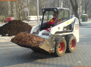 Koparko Ładowarka BOBCAT