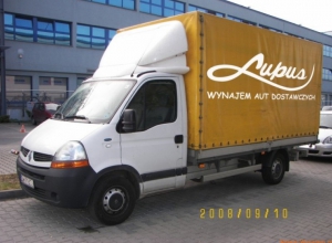 Renault Master PLANDEKA 2.5dci 20m3 11,5/100km + 0,16zł/km