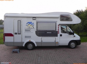 Kamper Camper Fiat Ducato KNAUS SUN TRAVELLER 605L od 250zł doba