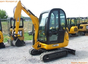 Minikoparki JCB 8018