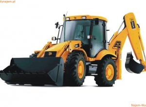 koparko-ładowarka JCB 3cx z operatorem