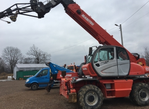 wynajem Ładowarka teleskopowa obrotowa Manitou MRT 2150 ROTO 21m 5t