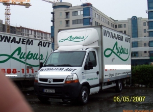 Renault Master KONTENER 20m3 + 0.16zł/km 12-16l/100km