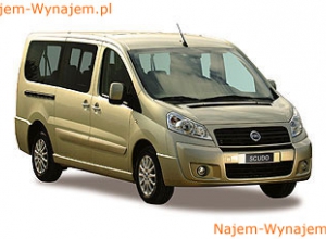 wynajem Fiat Scudo Van/Minibus