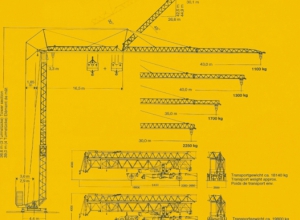 Żuraw budowlany Liebherr 63K