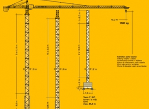 Żuraw budowlany Liebherr 71EC