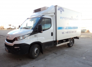 wynajem Iveco Daily kontener- CHŁODNIA/MROŹNIA- już od 100,00 zł netto/1doba*