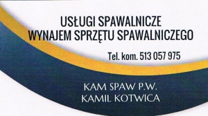 Logo KAM SPAW P.W KOTWICA KAMIL