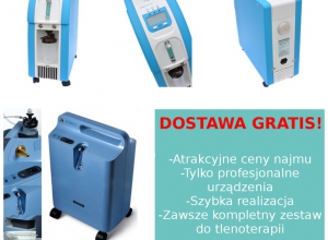 Aparat Tlenu Koncentrator WYNAJEM Śląsk