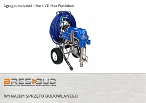 Agregat malarski – Mark VII Max Platinium