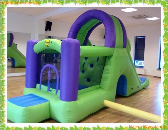 Dmuchńce, dmuchane zjeżdżalnie, suche baseny, zamki do skakania,