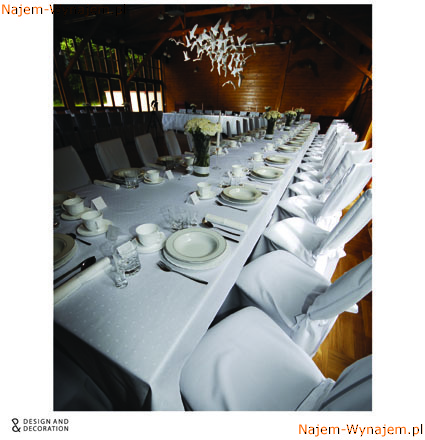 Projektowane Dekoracje ślubne i okolicznościowe (bankiety, imprezy firmowe itp...)