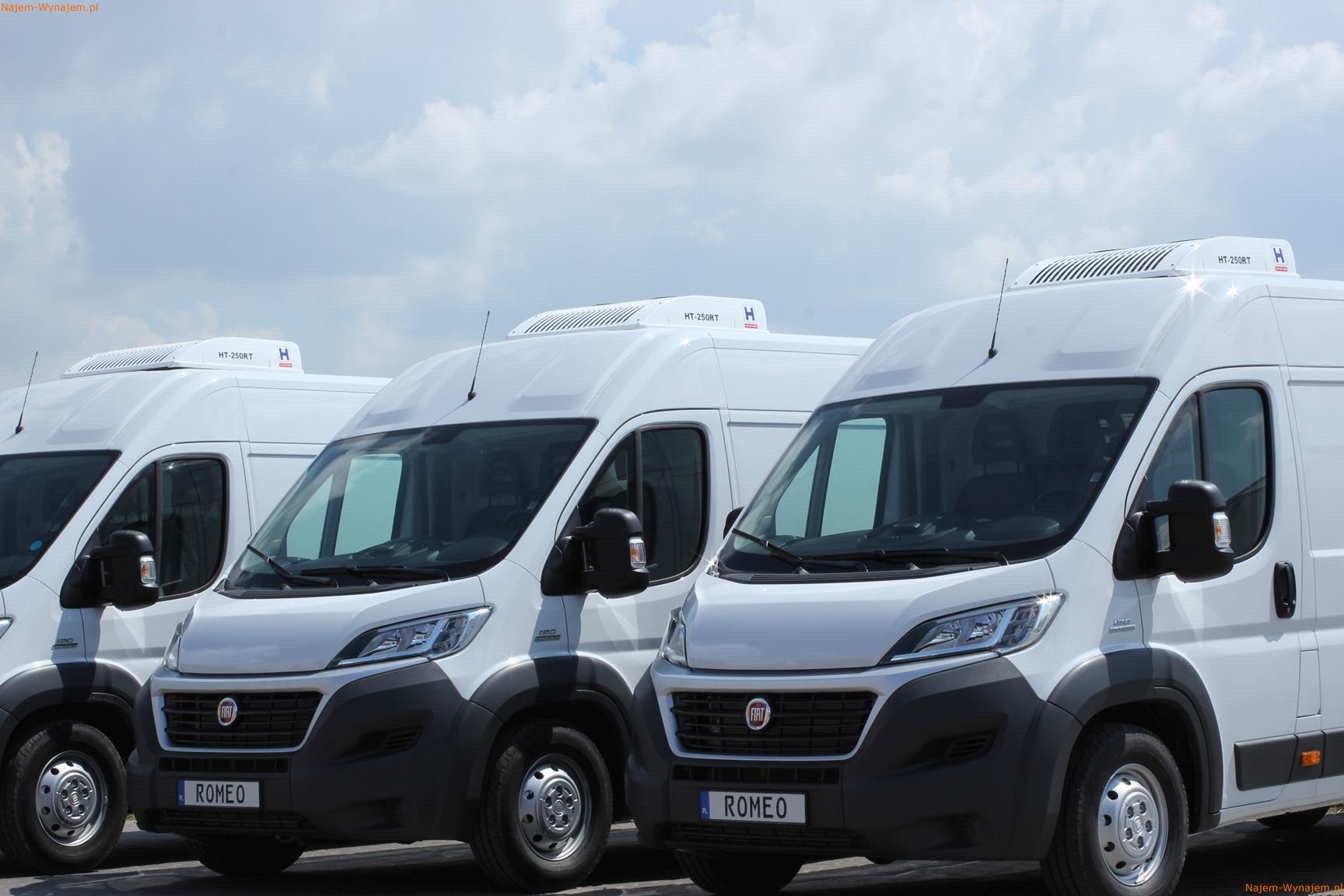 Fiat Ducato L4H2 CHŁODNIA już od 100,00 zł netto/1 doba*
