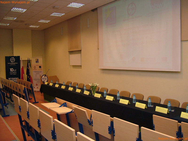 Oferta wynajmu sal szkoleniowych i auli