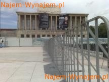 Wynajem płotów na imprezy - ogrodzenie terenu zabawy